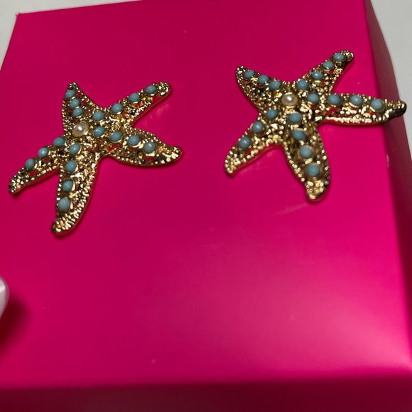 Lilly Pulitzer Star Bright Earrings Starfish - Picture 6 of 10